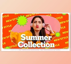 Download Summer Collection. Retro Style Fashion Promo (Videohive 31482373) - AE Project