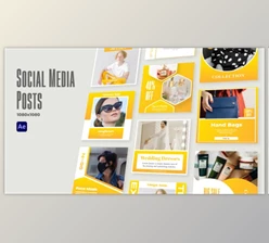 Download Social Media Posts v2 (Videohive 31461252) - AE Project