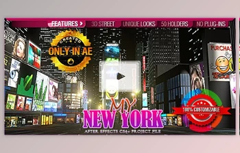 Download My <span class='badge badge-warning'>New</span> York (Videohive 242422) - AE Project