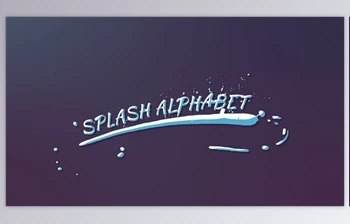 Splash <span class='badge badge-warning'>Alphabet</span> (Videohive 19352835)