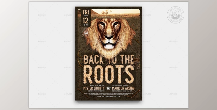 Download Reggae Flyer Template V5 GraphicRiver-11614771 (PSD)