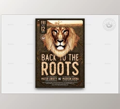 Download Reggae Flyer Template V5 GraphicRiver-11614771 (PSD)