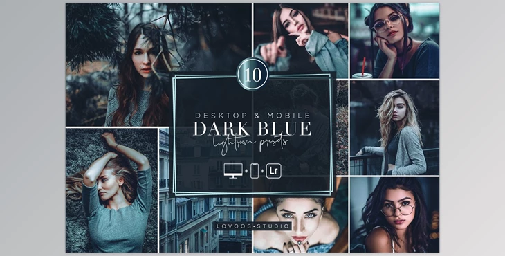 Download DARK BLUE – Lightroom Presets CreativeMarket-6015455 (XMP, DNG, LRTEMPLATE)