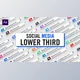 Social Media Lower Third Parallelogram (Videohive 28401112)