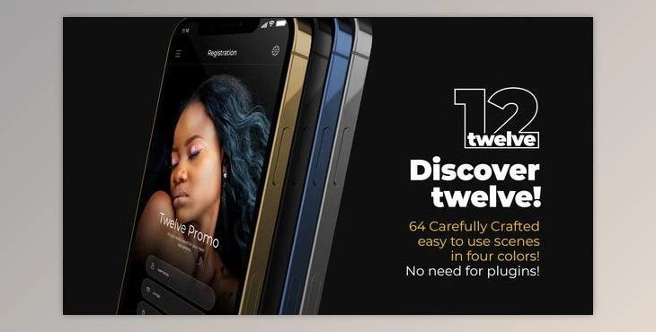 Download Twelve App Promo (Videohive 29955814) - AE Project