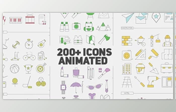 Download Icons <span class='badge badge-warning'>Library</span> (Videohive 14484457) - AE Project