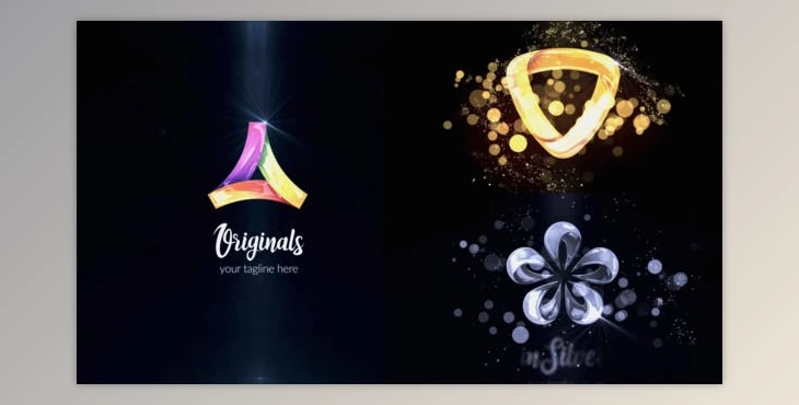 Glossy|Silver|Gold Logo Reveal (Videohive 23882663)