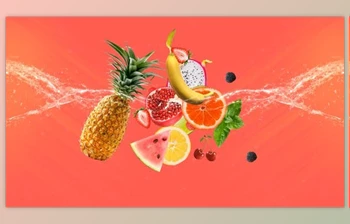 <span class='badge badge-warning'>Fresh</span> Fruits Logo (Videohive 22529870)