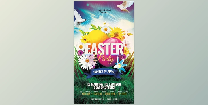 Download Easter Party Flyer – GraphicRiver 30335332 (PSD)