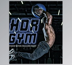 Download HDR GYM – Photoshop Action – GraphicRiver 29927487 (ATN)
