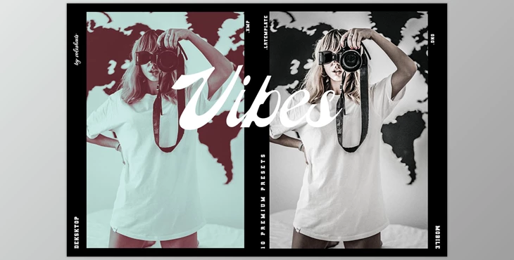 Download Vibes | Premium Lightroom Presets CreativeMarket-5997880 (LRTEMPLATE, XMP, DNG)