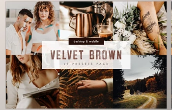 Download Velvet Brown Lightroom <span class='badge badge-warning'>Presets</span> <span class='badge badge-warning'>Pack</span> CreativeMarket-5999802 (<span class='badge badge-warning'>XMP</span>, <span class='badge badge-warning'>LRTEMPLATE</span>, DNG)