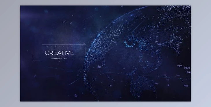 Download Digital Earth l Network Titles (Videohive 25207019) - AE Project