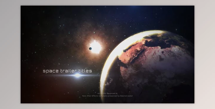 Download Space Trailer Titles (Videohive 22583233) - AE Project