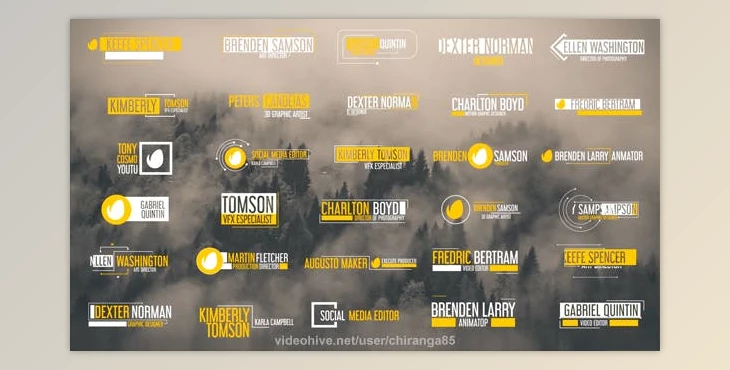 Creative & Lower Thirds (Videohive 20474983)