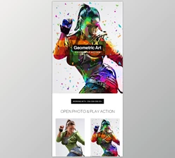Download Geometric Art Photoshop Action – GraphicRiver 20543613 (ABR, PAT, ATN)