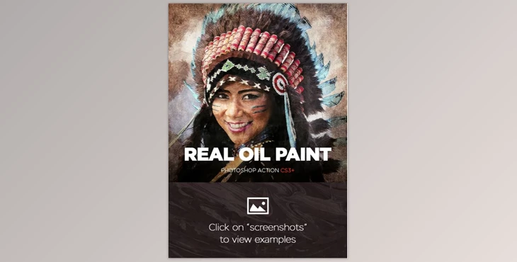 Download Real Oil Painting Photoshop Action CS3+ – GraphicRiver 15615259 (PAT, ATN)