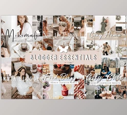 Download BLOGGER LIGHTROOM PRESETS BUNDLE CreativeMarket-5989563 (XMP, LRTEMPLATE)