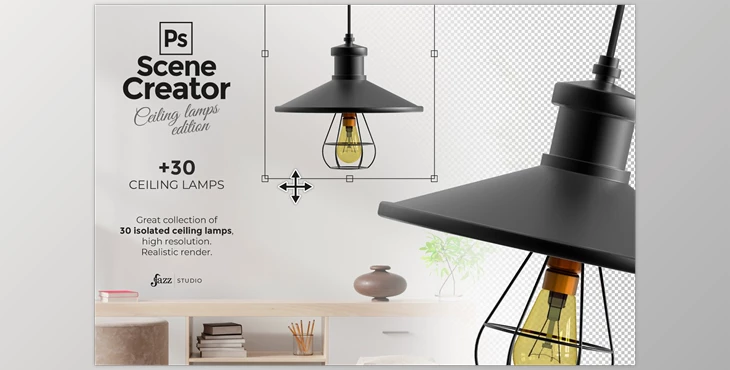 Download 30 PSD isolated ceiling lamps CreativeMarket-5869112 (PNG, PSD)