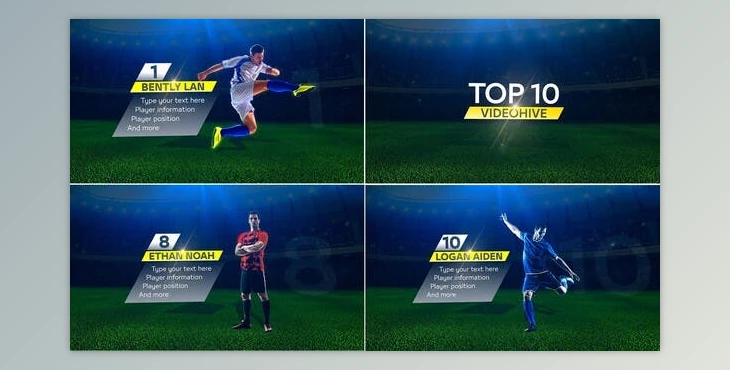 Download Top 10 players (Videohive 25181802) - AE Project