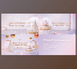 White Christmas Card (Videohive 25288884)