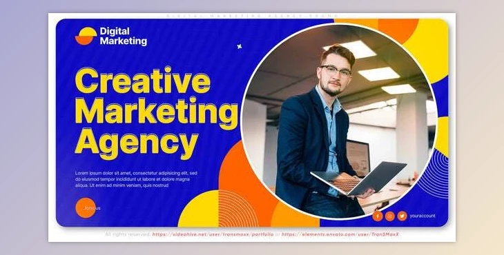 Download Digital Marketing Agency Promo (Videohive 31523069) - AE Project