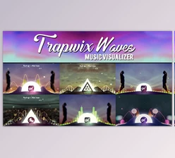 Download TrapWix Waves Music Visualizer (Videohive 21461063) - AE Project