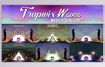 Download TrapWix <span class='badge badge-warning'>Waves</span> Music Visualizer (Videohive 21461063) - AE Project