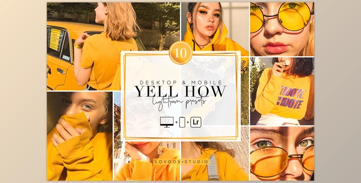 Download YELL HOW – Lightroom Presets CreativeMarket-5945896 (XMP, DNG, LRTEMPLATE)