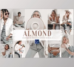 Download 10 Almond Mobile & Lightroom Presets CreativeMarket-5956379 (XMP, LRTEMPLATE, DNG)
