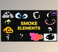 Smoke Elements | After Effects (Videohive 28430177)