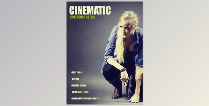 Download Graphicriver – Cinematic Effect Photoshop Action 22128662 (ATN)