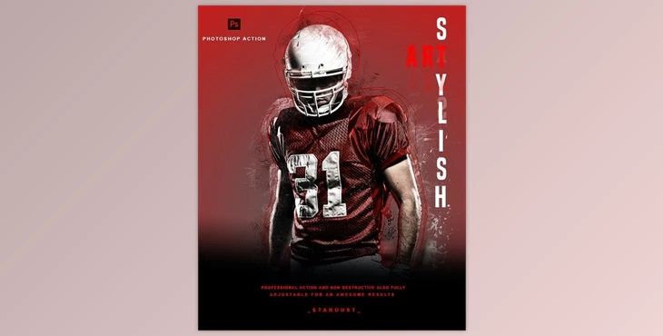 Download Stylish Art – Photoshop Action GraphicRiver-31168590 (ABR, ATN)