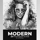Download Graphicriver – Modern Art photoshop action 21836053 (ABR, PAT, ATN)