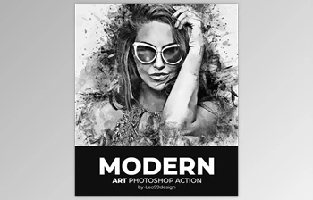 Download Graphicriver – Modern <span class='badge badge-warning'>Art</span> photoshop action 21836053 (ABR, PAT, ATN)
