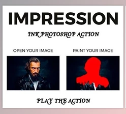 Download Graphicriver – Imprassion Ink Photoshop Action 21285770 (ABR, PAT, ATN)