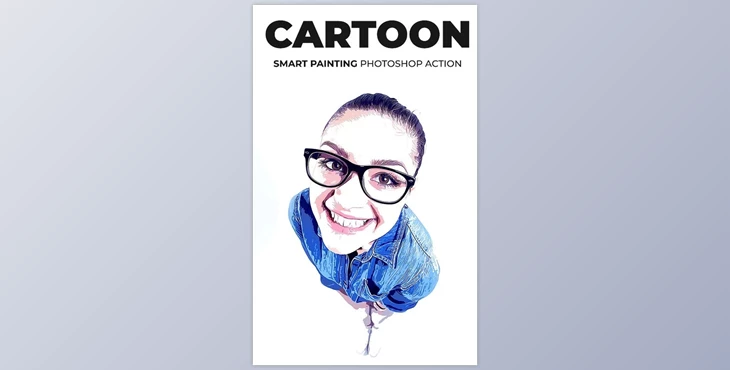 Download Graphicriver – Cartoon Smart Painting 21322571 (PSD)