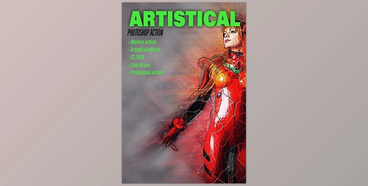 Download Graphicriver – Artistical Photoshop Action 22119495 (ATN)