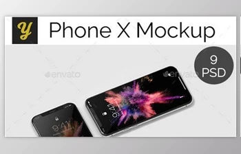 Download Graphicriver – <span class='badge badge-warning'>iPhone</span> X Mockup 22061993 (PSD)