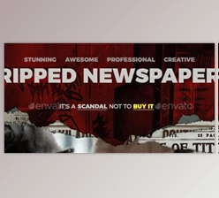 Download Graphicriver – Ripped Newspapers 10 Templates Unlimited Results 21210529 (PSD, JPG)