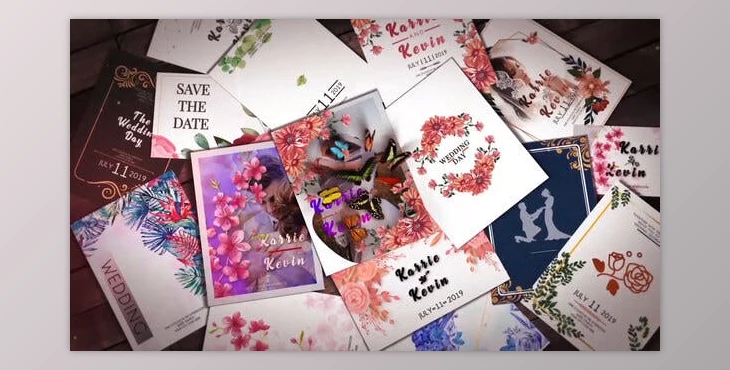 Download Wedding Invitation Slideshow B31 (Videohive 31552496) - AE Project