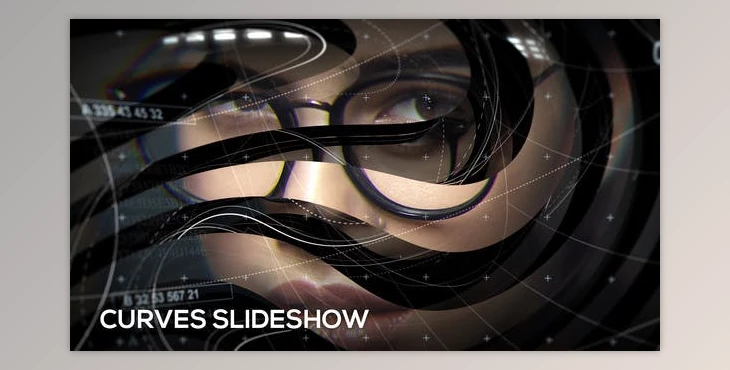 Download Curves Slideshow (Videohive 20338393) - AE Project