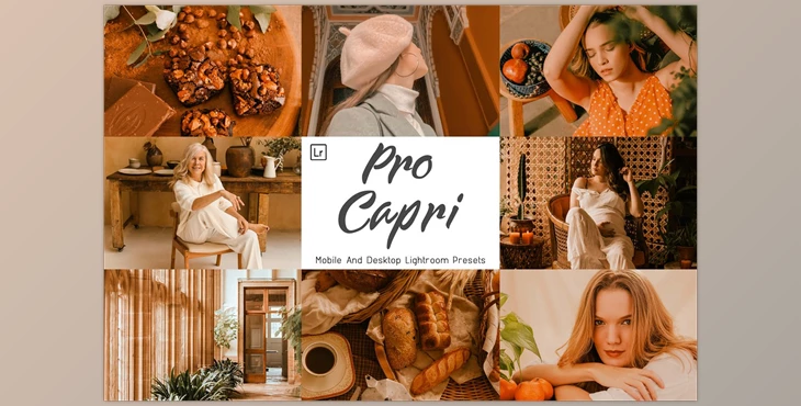 Download 7 Pro Capri Mobile and Lightroom CreativeMarket-6044639 (LRTEMPLATE, DNG, XMP)