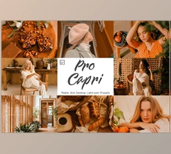 Download 7 Pro Capri Mobile and Lightroom CreativeMarket-6044639 (LRTEMPLATE, DNG, XMP)