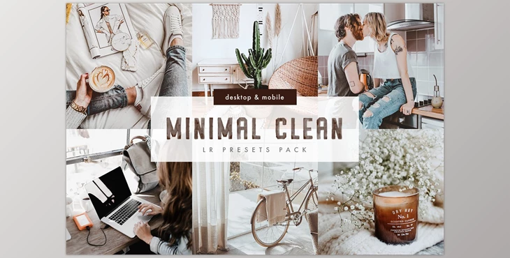 Download Minimal Clean Lightroom Presets Pack CreativeMarket-6018691 (XMP, LRTEMPLATE, DNG)