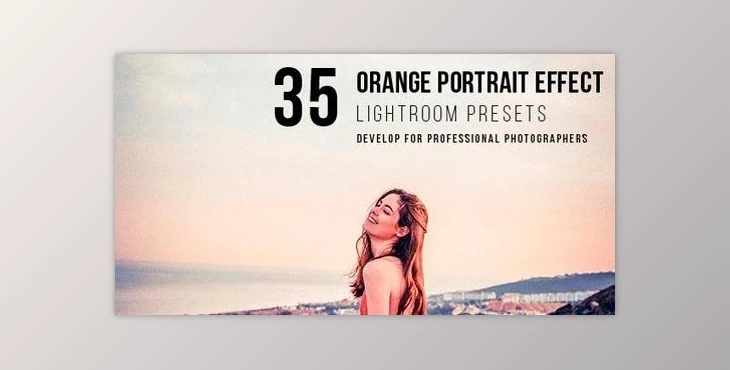 Download Graphicriver – 35 orange portrait effect presets 22141416 (LRTemplate)