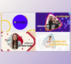 Download Geometric Slideshow | Premiere Pro MOGRT (Videohive 31445884)