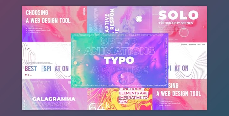 Download Galagramma typography pack (Videohive 31545495) - AE Project