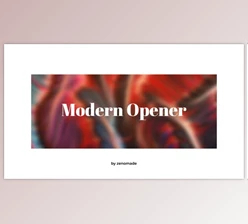Download Modern Opener (Videohive 31591580) - AE Project