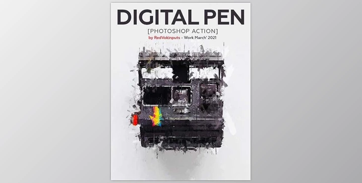 Download Digital Pen Photoshop Action GraphicRiver-31200120 (PSD)